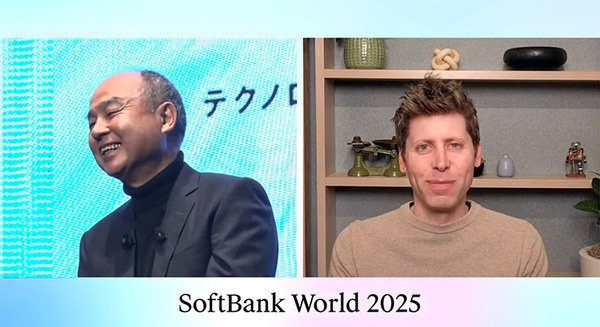 「将来は10億のAIエージェント・・」「超知能ロボットが登場した未来社会は・・」孫正義氏とOpenAIのCEOが対談　ソフトバンクワールド2025特別講演