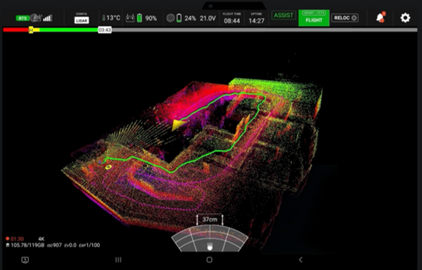 屋内点検用の球体ドローンELIOS 3で点検効率向上！高精度自動復帰機能を搭載 ブルーイノベーション