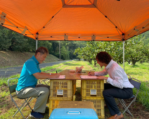 農業用オフロード型自律走行AIロボット「Adam」のシェアリングサービスを展開　輝翠とマルシメが連携