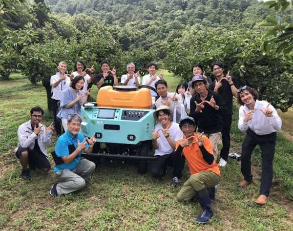 農業用オフロード型自律走行AIロボット「Adam」のシェアリングサービスを展開　輝翠とマルシメが連携