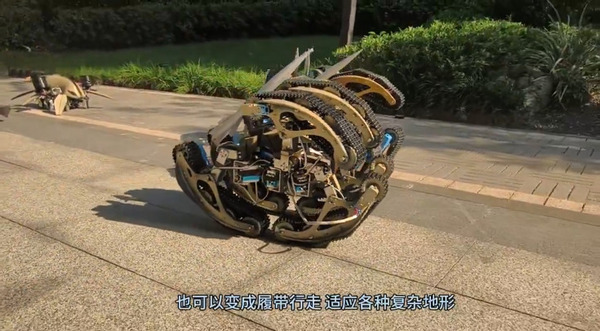 まるでSF？もしくは軍事転用の危険性も秘めるドローンロボットが登場 中国のDIY愛好家が開発