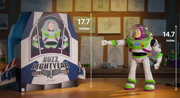 無限の彼方へ！高精度でリアルなトイ・ストーリー「バズ・ライトイヤー」ロボットが誕生！目や口など豊かな顔の表情、自然な歩行を実現