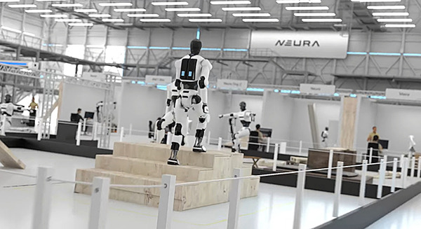 世界初のフィジカルAI・ロボット訓練センター「Neura Gym」を開発　ヒューマノイド開発で仮想空間と現実の橋わたしの施設に
