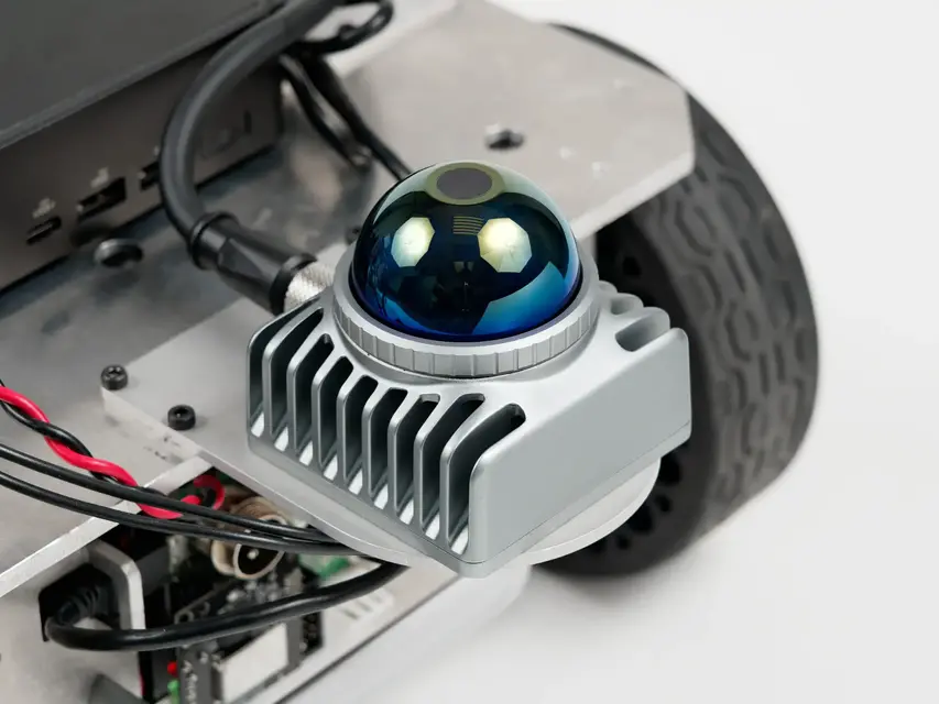 台車ロボットに搭載できる「3D LiDARオプション」を発売 ヴイストン