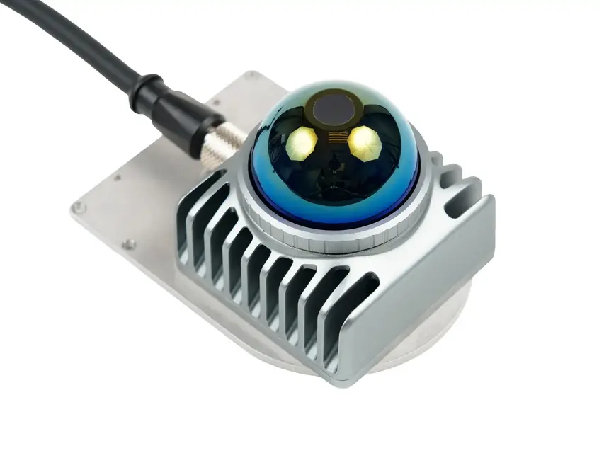 台車ロボットに搭載できる「3D LiDARオプション」を発売 ヴイストン