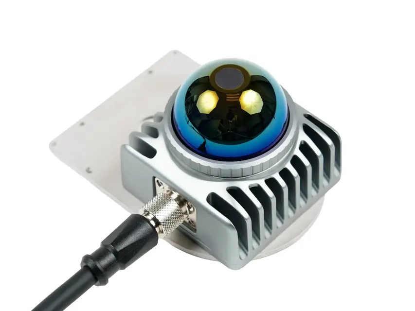 台車ロボットに搭載できる「3D LiDARオプション」を発売 ヴイストン