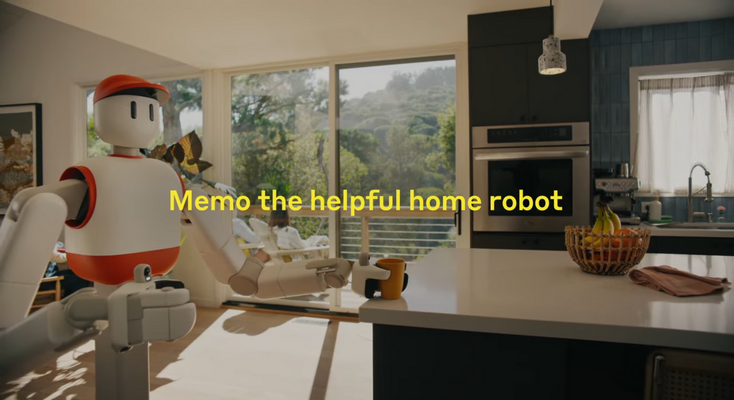 AIスタートアップSunday、家事代行ロボット「Memo」を発表 約1,000万件の家庭データを学習 画像