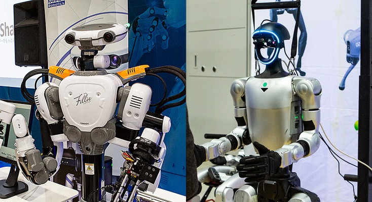 「ロボデックス」開幕！ 実用ロボットが中心、会場の一角で存在感を放つ「ヒューマノイドロボットショー」 画像