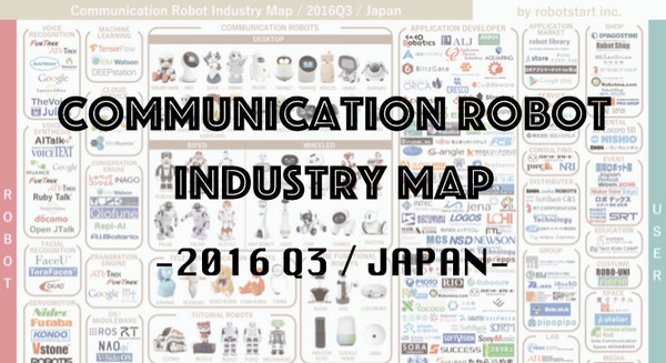 最新版のロボット業界カオスマップを公開、デベロッパー100社超え、ロボットは61種に 画像