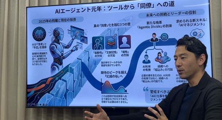 「AIエージェントが同僚に」2026年AI業界の重要トレンド3選、Laboro.AI勉強会レポート 画像
