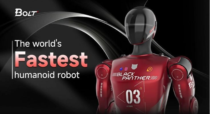 身長175㎝ヒューマノイド「Bolt」が秒速10mで走る、中国・浙江大学研究所で誕生 画像