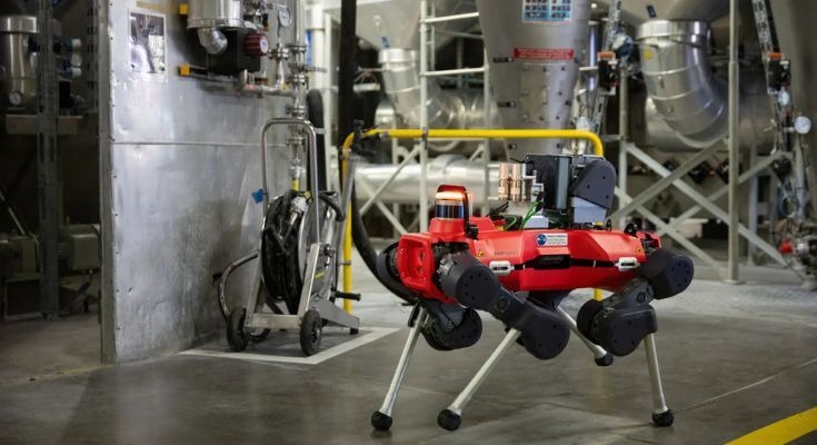 世界初の防爆四足歩行ロボットでプラント点検を効率化、横河電機がスイスANYboticsと協業 画像