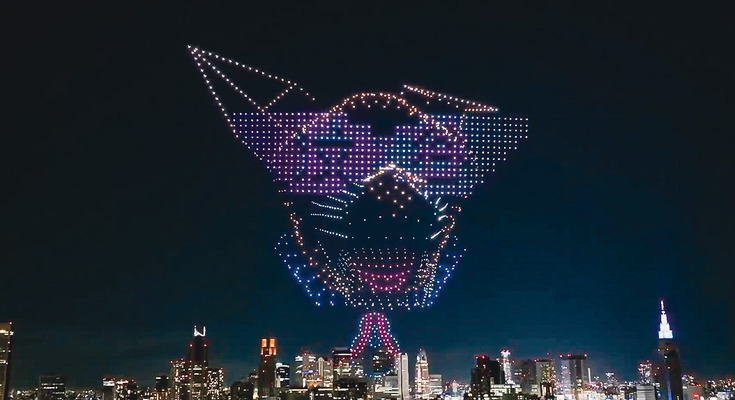 バレンタインの夜、国内最大級3,000機のドローンが渋谷の空を彩る　DIG SHIBUYA 2026でデジタルガレージが壮大なショー実施 画像