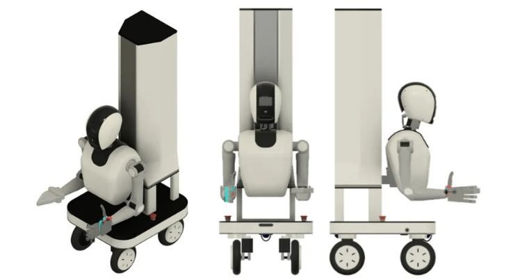 フィジカルAI搭載の車輪型セミヒューマノイドロボットを正式公開、AGIRobots 画像