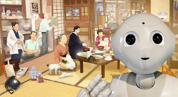 Pepperが高齢者と回想会話で認知症予防、2年連続で学会賞を受賞した認知症プログラム「ミッケルアート」を搭載「ケア樹for pepper」 画像