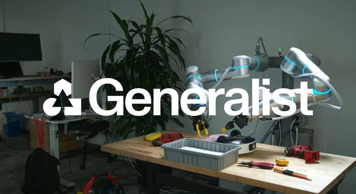 ロボットの学習を広げるAIモデルGeneralist「GEN-1」でタスク成功率99%達成 画像