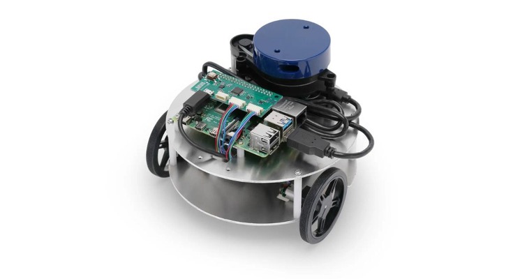 卓上サイズのLiDARロボット「ライトローバー」ROS2最新版に無償対応 画像