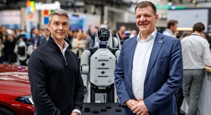 ヒューマノイドAEONの世界展開に向けてドイツのSchaefflerとスイスのHexagon Roboticsがパートナーシップ締結 画像