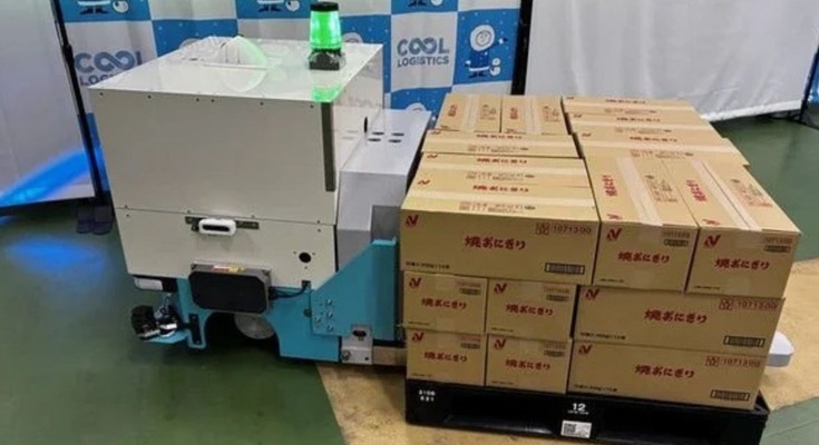 ニチレイロジR&Dセンターで冷凍倉庫対応AMR実証実験開始 ピーエムティー 画像