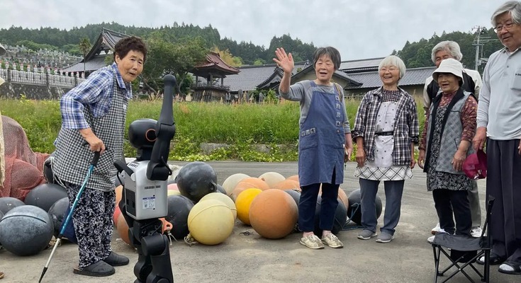 農村でヒューマノイドと共生する新事業が陸前高田市で始動 Booster K1 eduとUnitree Go2を仁藝が地域に導入 画像