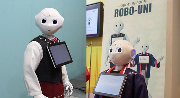 【SoftBank World 2016 徹底レポート(2)】 Pepperの標準ユニフォームが大集合、ロボデコ解禁 画像