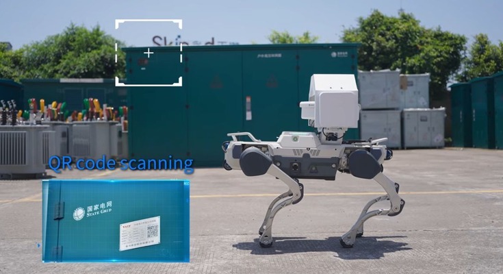 四足歩行ロボット×AI基盤モデルで倉庫の在庫管理・安全監視を一元化 DEEP Roboticsが物流DXを牽引 画像