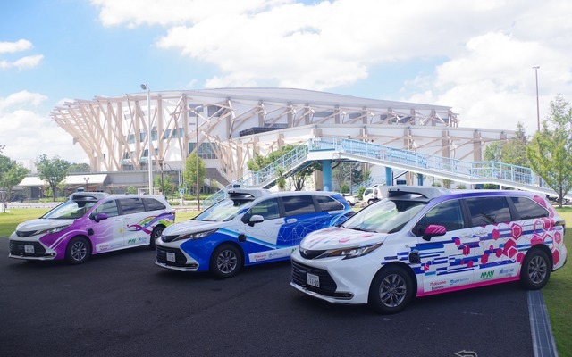NTTグループ3社、自動運転とオンデマンド配車を組み合わせた実証実験　名古屋市で9月から 画像