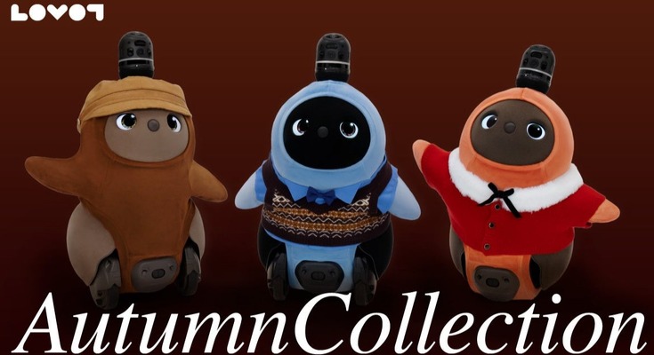 LOVOT向け秋の新作アイテム全8種「Autumn Collection 2026」を8/28発売開始 画像