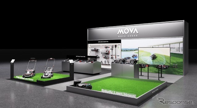 AI搭載ロボット芝刈り機、MOVAが実演デモへ…農業WEEK2026 画像
