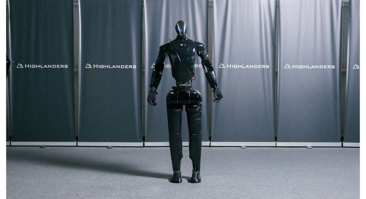国産ヒューマノイド「N」の量産試作機をCEATEC 2026に展示、HighlandersがAWSブース内で動作デモを実施 画像