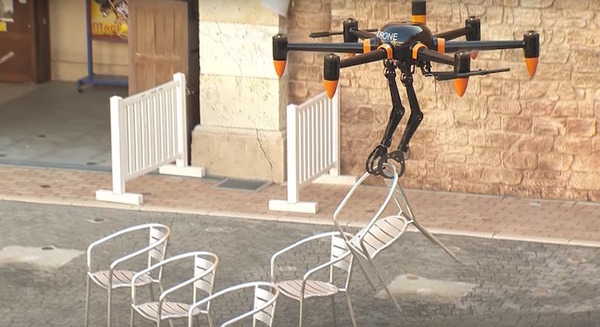 【最大耐荷重10kg】世界初、2本のロボットアームをもつ直接作業型大型ドローン、愛知のドローンメーカーが開発 画像
