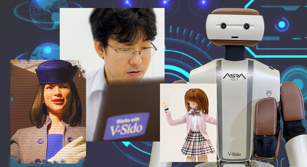 【神崎洋治のロボットの衝撃 vol.34】 ロボットアイドルや巨大ロボットを制御する夢のOS「V-Sido」とは? アスラテック吉崎航氏に聞く 画像