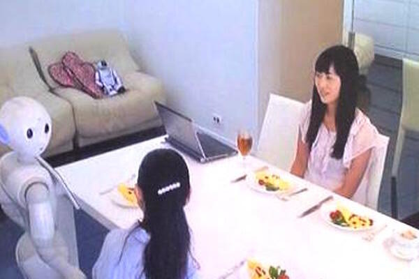 ZIP!で放送された「我が家にペッパーがやって来た！」を見ました。 画像