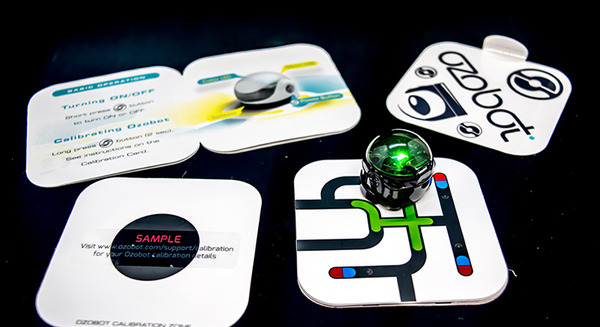 【ロボットレビュー】世界最小プログラミング教育ロボット「Ozobot」で遊んでみた 画像