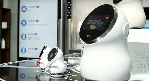 【似てない気もする】家庭用ロボットから空港用ロボットまで、CES2017で発表されたLGのロボットまとめ 画像