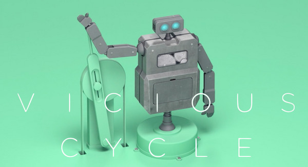 【悪循環】ロボットを題材にした衝撃のショートムービー「Vicious Cycle」 画像