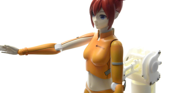 34軸の自由度を持つロボットアイドル『高坂ここな』、98万円で2月8日より受注開始 画像