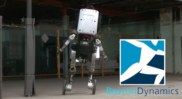 ボストン・ダイナミクスの新ロボット「Handle」、車輪と脚のいいとこどりの凄まじい動力性能を見よ! 画像