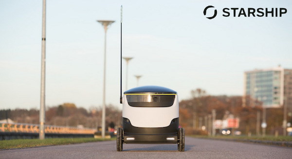 夢の配達ロボット「Starship Technologies」のデリバリーロボットが凄い 画像