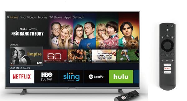 AmazonがAlexa内蔵の4Kテレビ「Amazon Fire TV Edition」を発売、価格は43型450ドル～ 画像