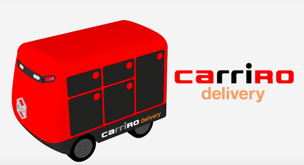ZMP、歩道を走行する宅配ロボット「CarriRo Delivery」を発表！  一業種につき一社限定の実証実験パートナー募集もスタート 画像