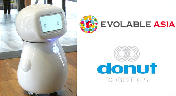 エボラブルアジア、「シナモン」など小型ホームロボット開発のドーナツ・ロボティクス社への資本参加を発表 画像