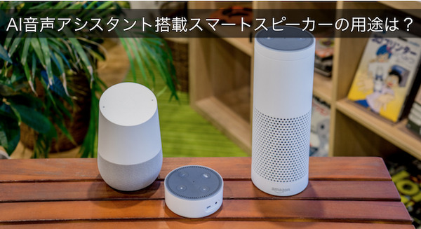 Amazon Echoは何に使われてるの? 米国でのスマートスピーカーの利用方法、調査結果まとめ 画像