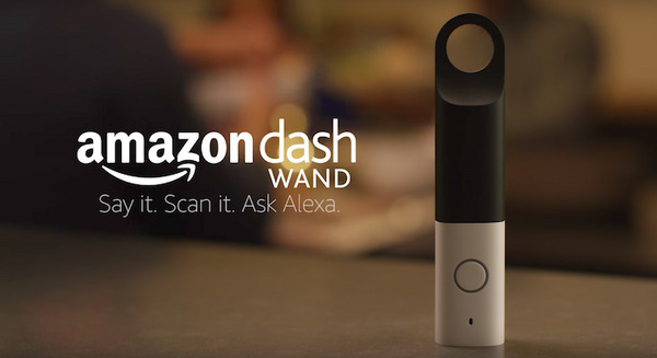 Amazonの新製品「Amazon Dash Wand」が実質無料で発売、バーコードも読み取れるスティック型のAlexa搭載デバイス 画像