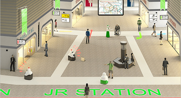 JR 東日本グループが駅構内や駅ビル内で活用できるサービスロボットの開発・導入を加速!共同開発パートナーを広く募集 画像