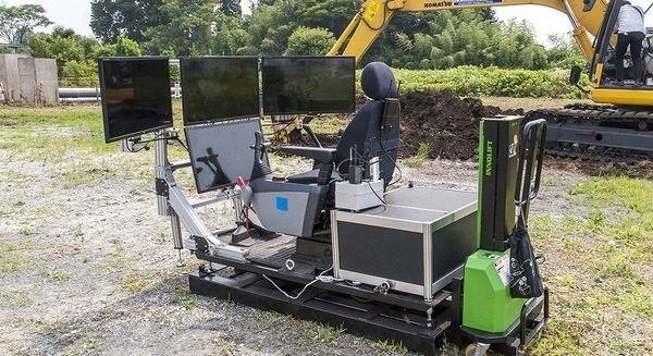 アスラテックなど共同で、建設機械の遠隔操作が可能なロボット「DOKA ROBO 3」を開発! 災害復旧現場や危険地帯での利活用を 画像