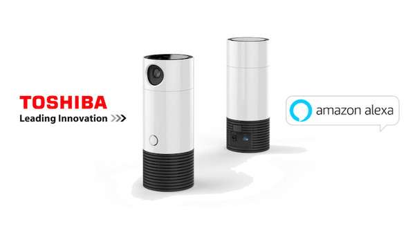 東芝がAlexa搭載のAIスマートスピーカー「TH-GW10」を発表！ 画像