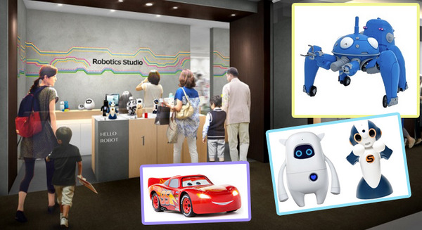 ついに百貨店初の常設売場「ロボティクススタジオ」が誕生！新宿高島屋が「ロボットと人が共生する新たな暮らし」を提案、イベントも開催 画像