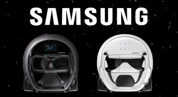 サムスンがStar Warsファン向けにダース・ベイダーとストームトルーパー版ロボット掃除機を発表 画像