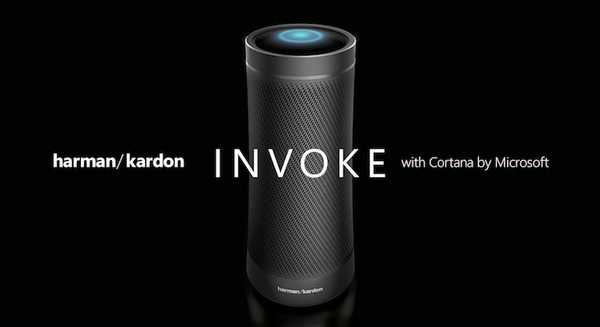 Microsoft Cortana搭載スマートスピーカー「Harman Kardon Invoke」10月22日より発売！ 画像